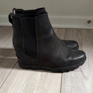 Sorel Women's Black Ankle Boots